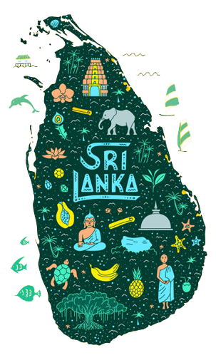 Sri Lanka Illustration